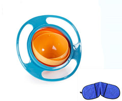 Rotating Spill-proof Dish Bowl for Kids