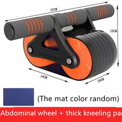 Automatic Rebound Abs Trainer with Double Wheel