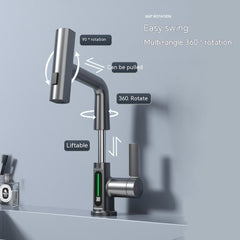 Modern Temperature Digital Display Faucet