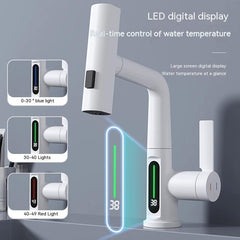 Modern Temperature Digital Display Faucet