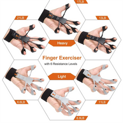 Silicone Finger Strength Trainer