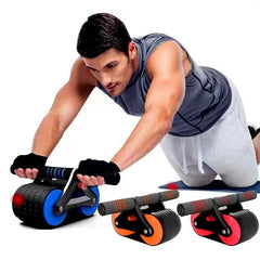 Automatic Rebound Abs Trainer with Double Wheel