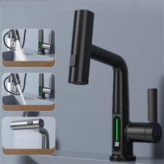 Modern Temperature Digital Display Faucet