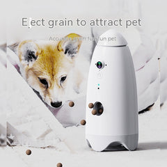 Interactive Pet Treat Feeder with Camera